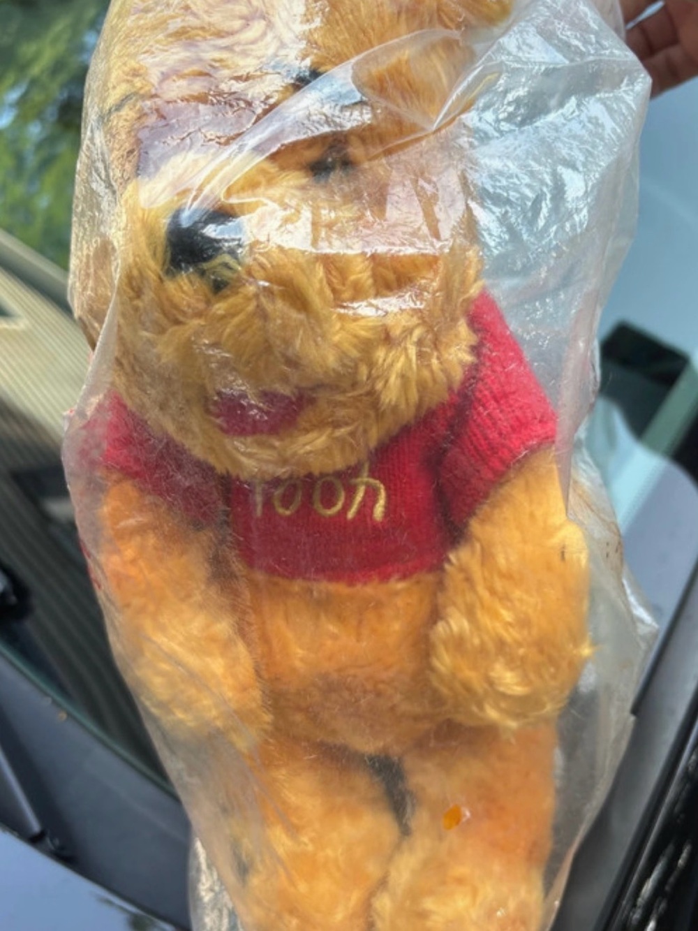 Plush Toy - Red Shirt, Yellow Bear